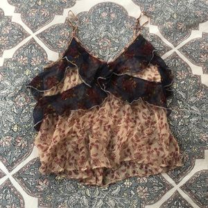 FREE PEOPLE • sheer blouse/top